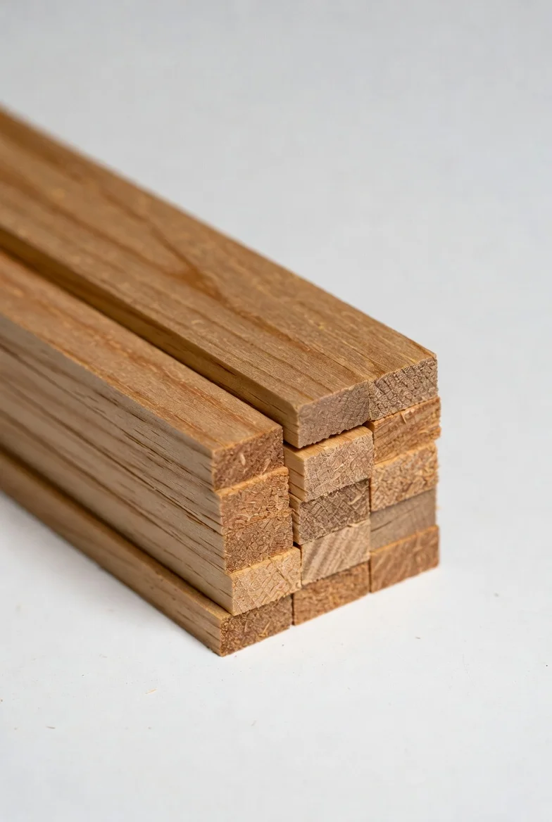 Stacked timber roof battens for supporting a solar roof installation.